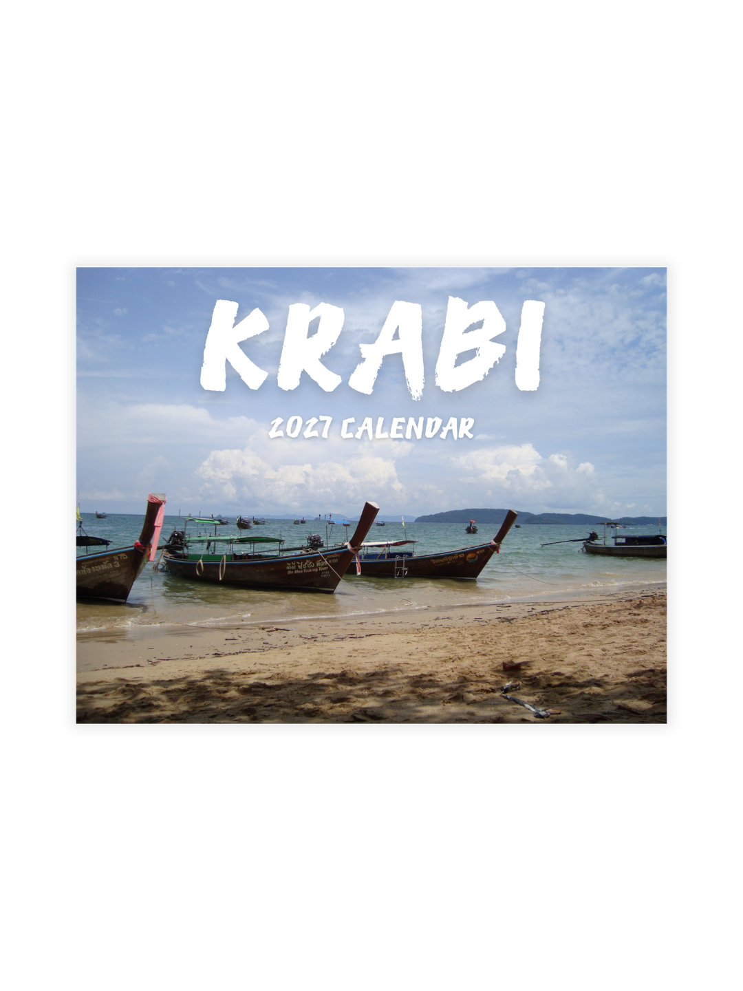 Krabi Photography 2027 Wall Calendar